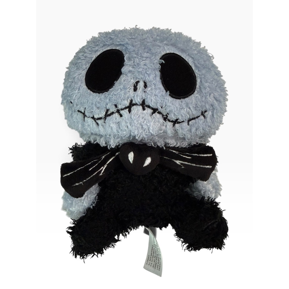 Disney Parks Nightmare Before Christmas Jack Skellington Shaggy Fuzzy Plush